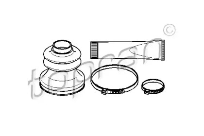 Комплект пыльника TOPRAN 721 151