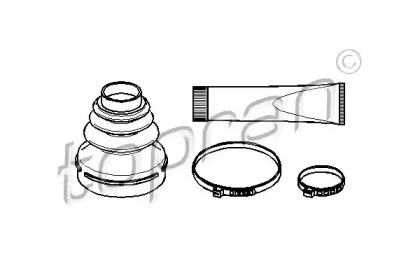 Комплект пыльника TOPRAN 721 160