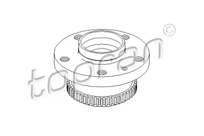Ступица колеса TOPRAN 722 246