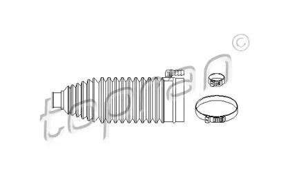Комплект пыльника TOPRAN 721 146