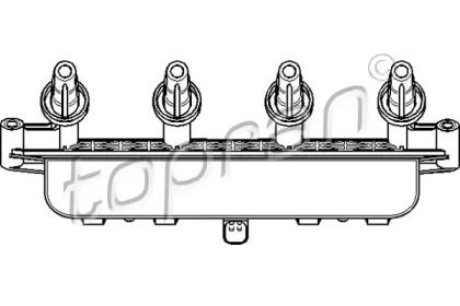 Катушка зажигания TOPRAN 701 403