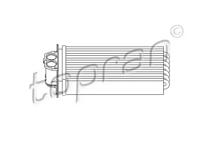 Теплообменник TOPRAN 721 425