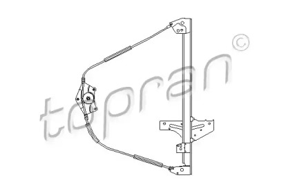 Подъемное устройство для окон TOPRAN 721 757
