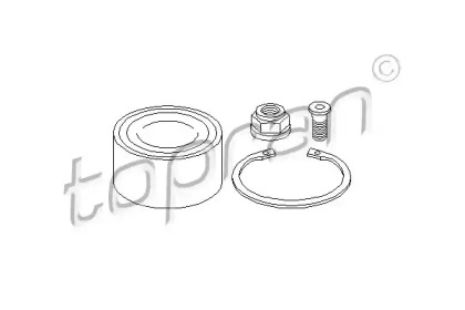 Комплект подшипника TOPRAN 111 888