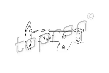 Ремкомплект, рычаг переключения TOPRAN 111 566