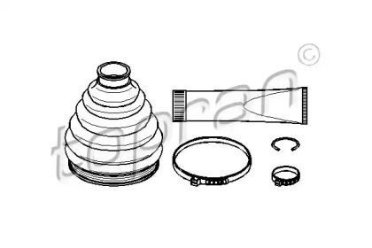 Комплект пыльника TOPRAN 722 473