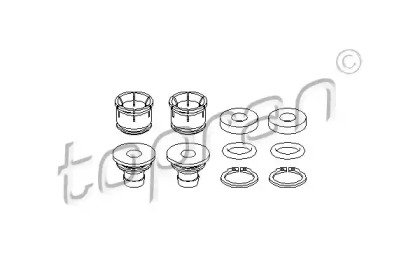 Ремкомплект, рычаг переключения TOPRAN 207 905