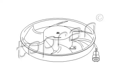 Вентилятор TOPRAN 207 916