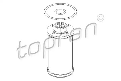Гидрофильтр, автоматическая коробка передач TOPRAN 113 241