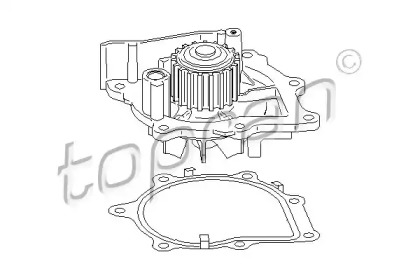 Водяной насос TOPRAN 304 141