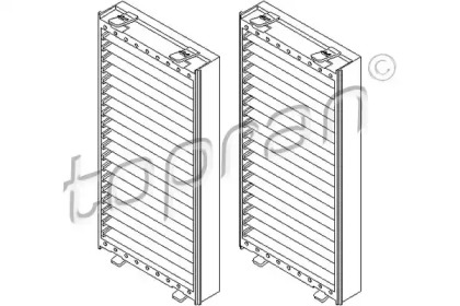 Фильтр TOPRAN 501 652