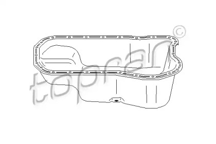 Масляный поддон TOPRAN 113 274