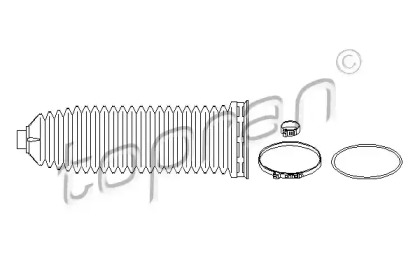 Комплект пыльника TOPRAN 401 784