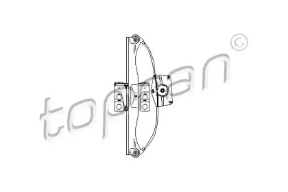 Подъемное устройство для окон TOPRAN 113 511