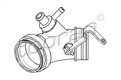Трубка TOPRAN 113 416