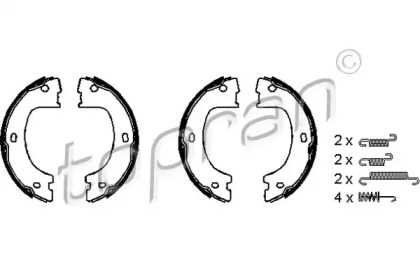 Комлект тормозных накладок TOPRAN 113 013