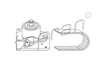 Ременный комплект TOPRAN 207 960