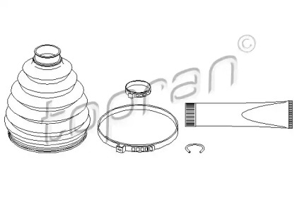 Комплект пыльника TOPRAN 113 350