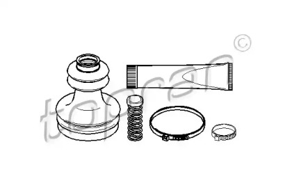 Комплект пыльника TOPRAN 700 724