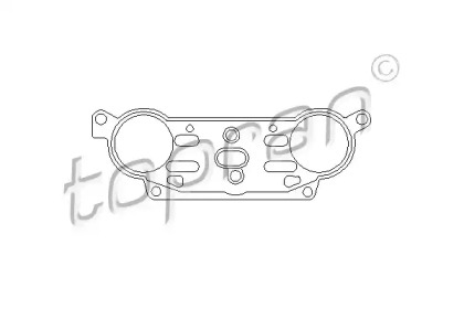 Прокладка, картер рулевого механизма TOPRAN 113 283