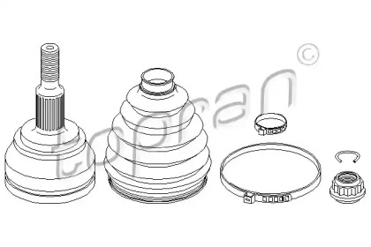 Шарнирный комплект TOPRAN 112 997