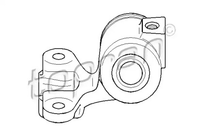 Кронштейн, подушки рычага TOPRAN 722 678