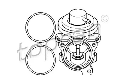 Клапан TOPRAN 113 163