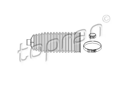 Комплект пыльника TOPRAN 700 741