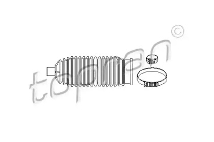 Комплект пыльника TOPRAN 700 683