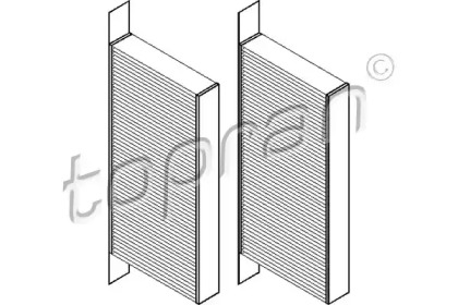 Фильтр TOPRAN 700 726