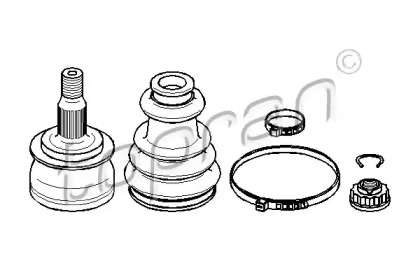 Шарнирный комплект TOPRAN 401 773