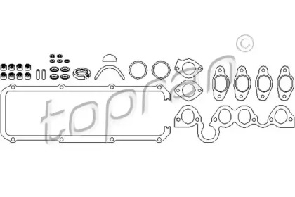 Комплект прокладок TOPRAN 101 479