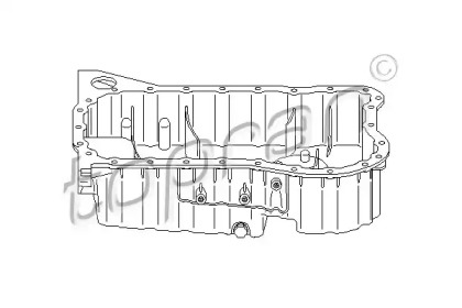 Масляный поддон TOPRAN 113 321