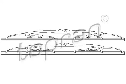 Щетка стеклоочистителя TOPRAN 102 543