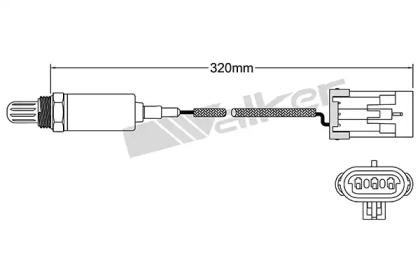 Датчик WALKER PRODUCTS 250-21038