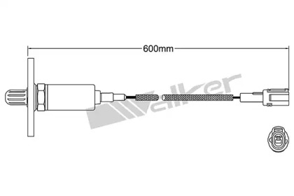 Лямбда-зонд WALKER PRODUCTS 250-21073