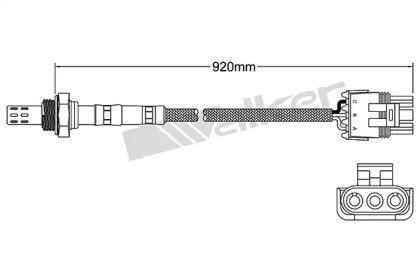 Датчик WALKER PRODUCTS 250-23138