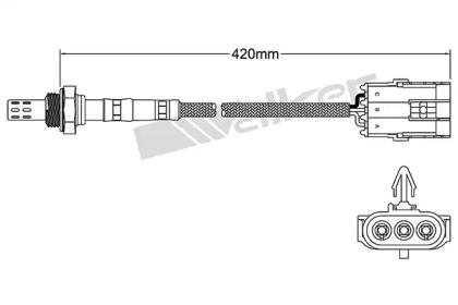 Датчик WALKER PRODUCTS 250-23141