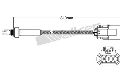 Датчик WALKER PRODUCTS 250-23143