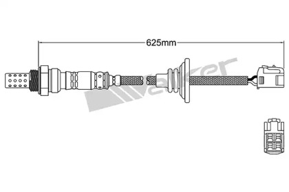 Лямбда-зонд WALKER PRODUCTS 250-241021