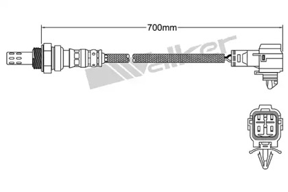 Лямбда-зонд WALKER PRODUCTS 250-241026