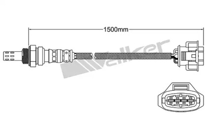 Датчик WALKER PRODUCTS 250-241032