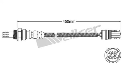 Лямбда-зонд WALKER PRODUCTS 250-241037