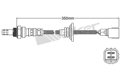 Датчик WALKER PRODUCTS 250-241061