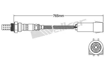 Датчик WALKER PRODUCTS 250-24197