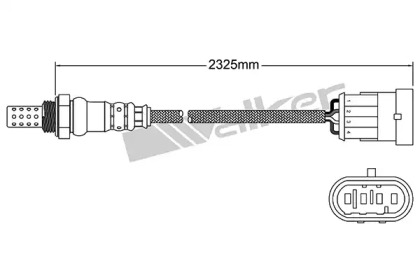 Датчик WALKER PRODUCTS 250-24311