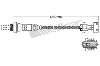 Датчик WALKER PRODUCTS 250-24527