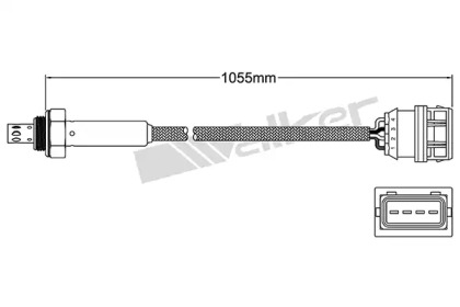 Лямбда-зонд WALKER PRODUCTS 250-24543