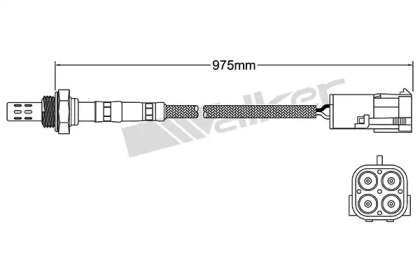 Датчик WALKER PRODUCTS 250-24598