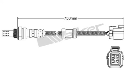 Датчик WALKER PRODUCTS 250-24756